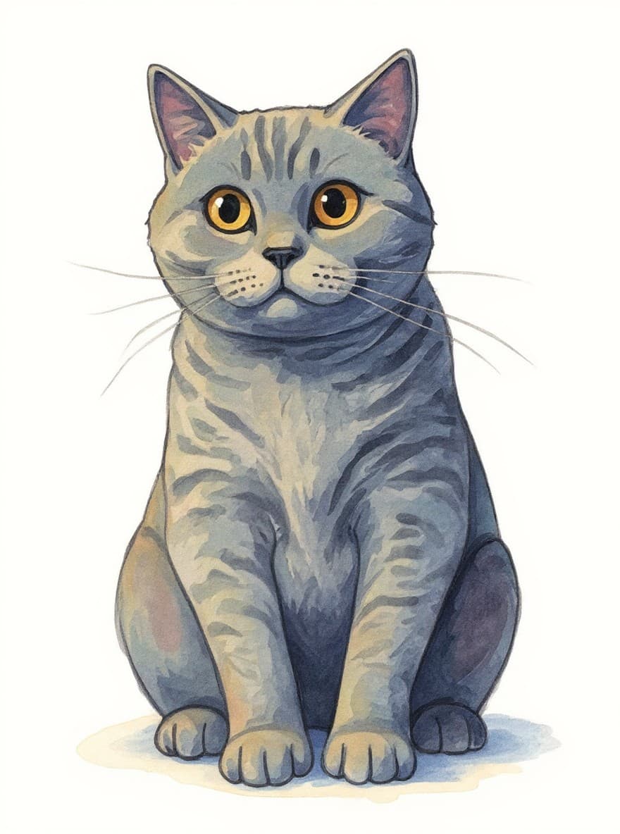 Aquarelle généré par IA — exemple