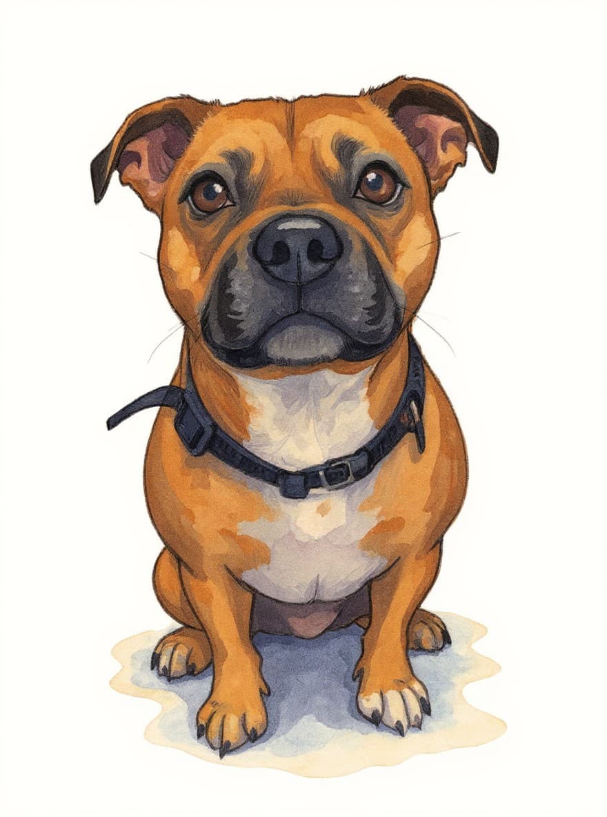 Aquarelle généré par IA — exemple