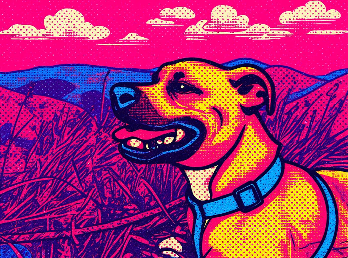 Pop Art généré par IA — exemple