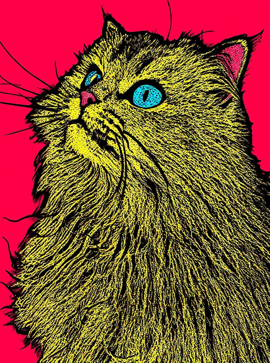 Pop Art généré par IA — exemple